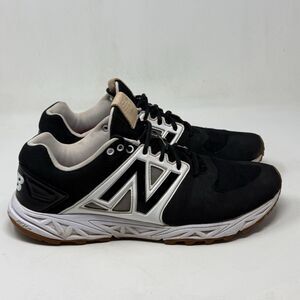 New Balance 3000v3 Baseball Turf Shoes Mens 13 Black White Softball Sneakers